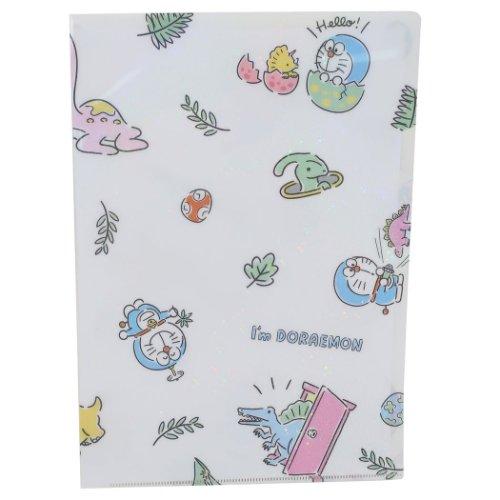 ドラえもん A4 ファイル クリアファイル 2枚セット イエロー