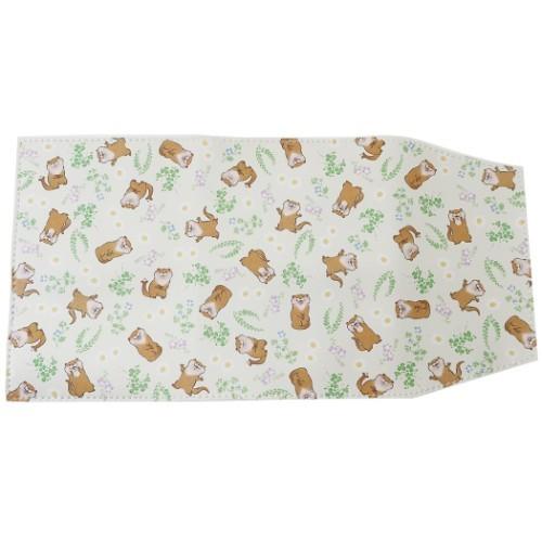 ブックカバー Lineクリエイターズ グッズ 可愛い嘘のカワウソ 合皮 Book Cover お花 マリモクラフト キャラクターのシネマコレクション 通販 Paypayモール