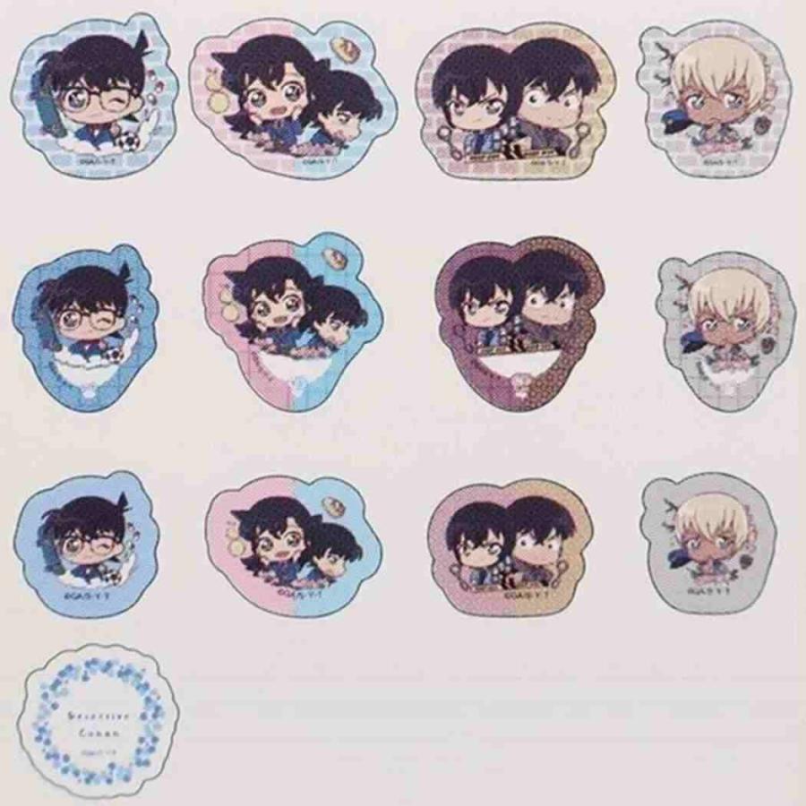 名探偵コナン ミニステッカー フレークシール 少年サンデー マリモクラフト プレゼント 男の子 女の子 ギフト バレンタイン
