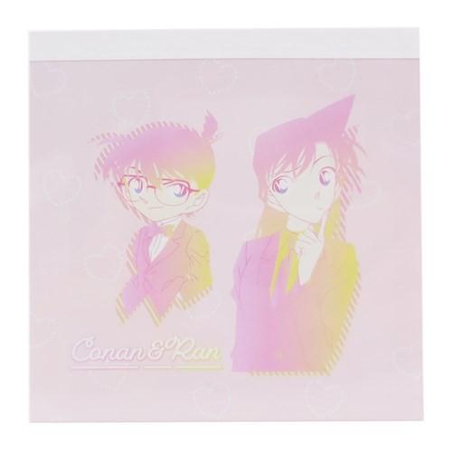 メモ帳 名探偵コナン スクエア メモ コナン 蘭 マリモクラフト 4柄100枚綴り ルミエシリーズ アニメキャラクター キャラクターのシネマコレクション 通販 Paypayモール