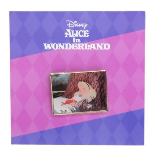 ふしぎの国のアリス ディズニー キャラクター ピンバッジ ピンズ アリスインワンダーランド アリスとダイナ キャラクターのシネマコレクション 通販 Paypayモール