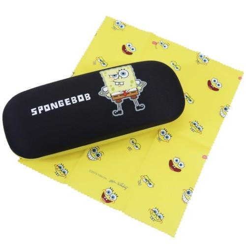 スポンジボブ グッズ 眼鏡ケース クロス付き メガネケース ブラック Spongebob キャラクター キャラクターのシネマコレクション 通販 Paypayモール