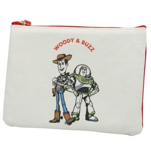 帆布 フラット ポーチ トイストーリー4 キャンバス ディズニー グッズ ウッディ バズ レッド キャラクター キャラクターのシネマコレクション 通販 Paypayモール