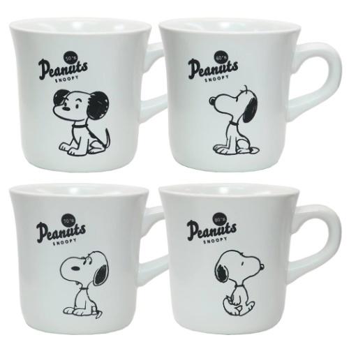 SNOOPY スヌーピー キャラクター 新生活セット マグカップ 4点セット 