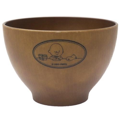 スヌーピー 汁椀 木目調 スープボウル マリモクラフト Study グッズ 電子レンジ対応 割れにくい食器 キャラクターのシネマコレクション 通販 Paypayモール