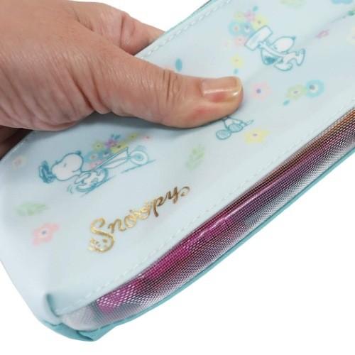 デンタルポーチ スヌーピー 歯ブラシポーチ ピーナッツ フラワービーグル グリーン キャラクターのシネマコレクション 通販 Paypayモール