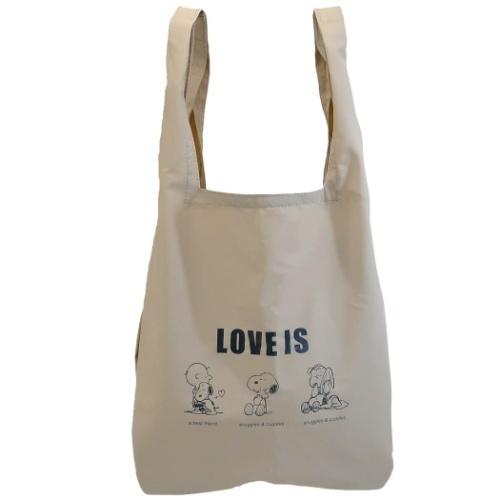 エコバッグ スヌーピー マルシェバッグ ピーナッツ ベージュ お買い物かばん 女の子 男の子 かわいい キャラクターのシネマコレクション 通販 Paypayモール
