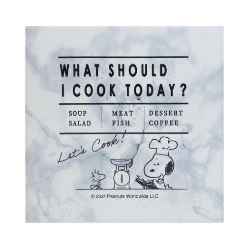 スヌーピー 鍋敷き キッチンプレート 大理石柄 ピーナッツ マリモクラフト キッチン用品 ギフト雑貨 プレゼント かわいい キャラクターのシネマコレクション 通販 Paypayモール