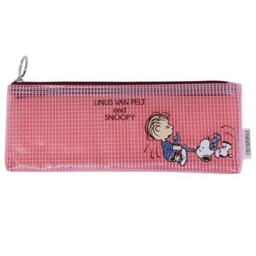 ペンケース スヌーピー メッシュ クリア ペンケース ピーナッツ ライナス スヌーピー 筆箱 キャラクター キャラクターのシネマコレクション 通販 Paypayモール