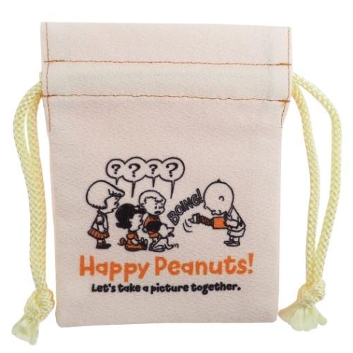 スヌーピー 巾着袋 まめきんちゃく ポーチ ビックリ箱 ピーナッツ マリモクラフト 小物入れ プチギフト雑貨 プレゼント キャラクターのシネマコレクション 通販 Paypayモール
