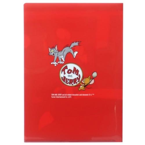 トムとジェリー A4 クリアファイル シングル クリアフォルダー 天使と