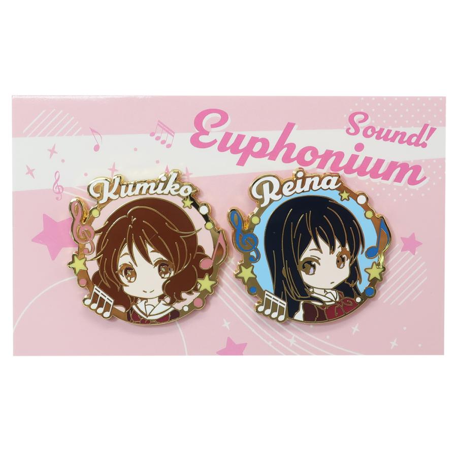 響け ユーフォニアム アニメキャラクター ピンバッジ ダイカット ピンズ セット 久美子 麗奈 マリモクラフト キャラクターのシネマコレクション 通販 Paypayモール