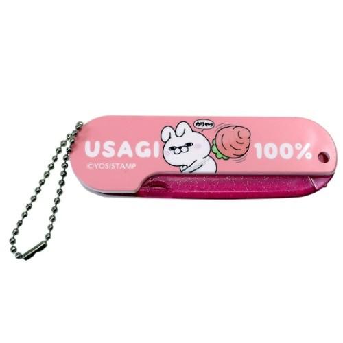 ヨッシースタンプ 折りたたみ コーム くし うさぎ100 Lineクリエイターズ グッズ キャラクター キャラクターのシネマコレクション 通販 Paypayモール