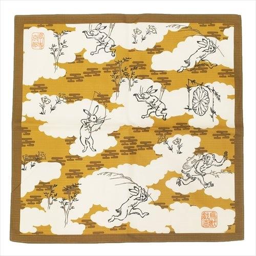 鳥獣戯画 風呂敷 の山 丸眞 50 50cm 日本製 グッズ キャラクターのシネマコレクション 通販 Paypayモール