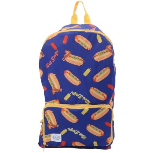 折りたたみリュック デイパック ヤミーホットドッグ 丸眞 キャラクターのシネマコレクション 通販 Paypayモール