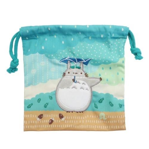 となりのトトロ キャラクター 巾着袋 きんちゃくポーチ S ぽつぽつ雨 新入学 スタジオジブリ キャラクターのシネマコレクション 通販 Paypayモール