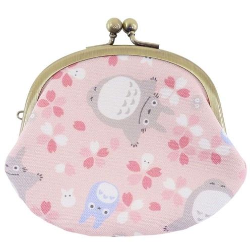 となりのトトロ キャラクター 小銭入れ 口金ポーチ お花見トトロ スタジオジブリ キャラクターのシネマコレクション 通販 Paypayモール