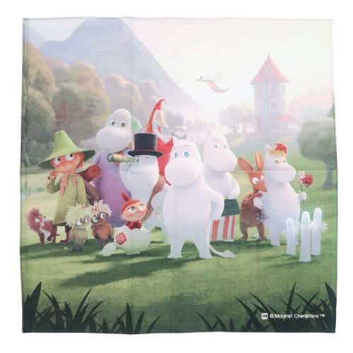 ムーミン ランチクロス コットン ナフキン ムーミン谷のなかまたち 北欧 丸眞 ランチーフ キャラクターのシネマコレクション 通販 Paypayモール