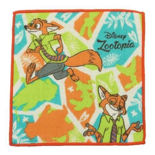 ズートピア グッズ ミニ ミニタオル キャラクター 抗菌防臭 片面ガーゼ