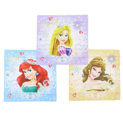 ディズニープリンセス ディズニー キャラクター ランチクロス ランチーフ 3枚セット エレガントジュエリー キャラクターのシネマコレクション 通販 Paypayモール