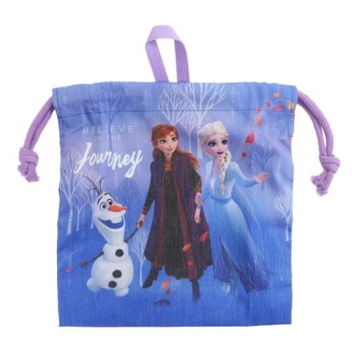 倉庫 アナと雪の女王 きんちゃくポーチ S ディズニープリンセス 巾着袋 キャラクター フォレストスノー 新入学 Quran Unv Edu Sd