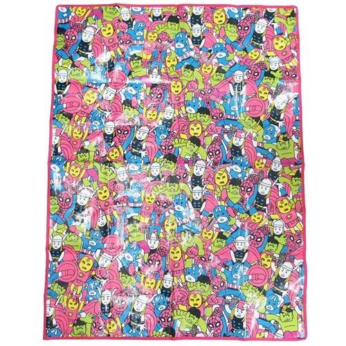 Marvel ピクニック用品 レジャーシート L カラフルコミックキャラ グッズ 1 90cm 2 3人用 キャラクターのシネマコレクション 通販 Paypayモール