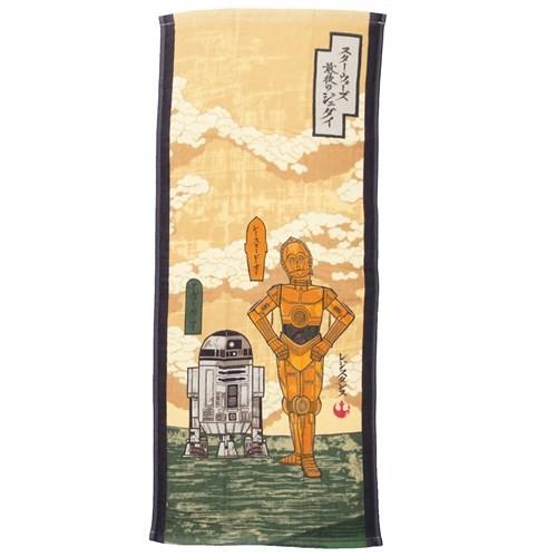 スターウォーズ フェイスタオル 片面ガーゼ ロングタオル クラウドドロイド Star Wars 丸眞 今治タオル キャラクター Mrs キャラクターのシネマコレクション 通販 Yahoo ショッピング