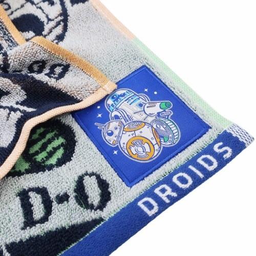 スターウォーズ グッズ ミニタオル Star Wars ジャガード ハンカチタオル ドロイドスタイル 丸眞 キャラクターのシネマコレクション 通販 Paypayモール