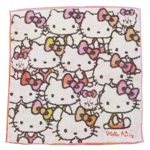 ハンドタオル ハローキティ ジャガード ウォッシュ タオル いっぱいキティちゃん グッズ 汗拭きタオル Mrs キャラクターのシネマコレクション 通販 Yahoo ショッピング