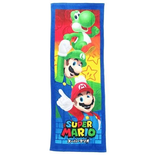 スーパーマリオ 40 110cm Nintendo スポーツタオル 子供用プールタオル キャラクター グッズ 丸眞 サマーブラザーズ キャラクターのシネマコレクション 通販 Paypayモール
