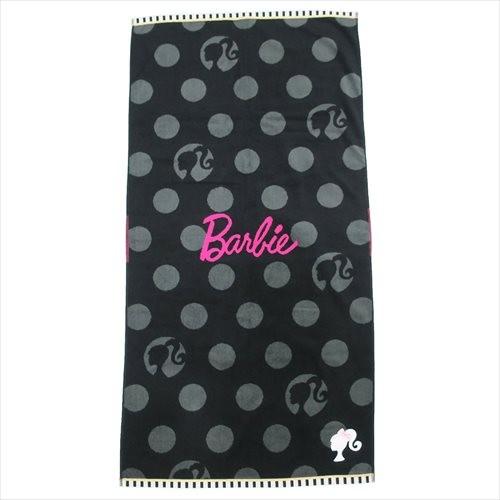 Barbie バービー人形 ギフト雑貨 バスタオル キャラクター グッズ 丸眞 シルエットロゴ ジャガードビッグタオル キャラクターのシネマコレクション 通販 Paypayモール