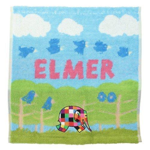 ぞうのエルマー 絵本キャラクター ハンドタオル キャリータオル エルマーのいちにち グッズ キャラクターのシネマコレクション 通販 Paypayモール