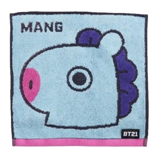 Bt21 制菌 ジャガード ハンカチタオル ミニタオル Mang フェイス Line Friends キャラクター グッズ キャラクターのシネマコレクション 通販 Paypayモール