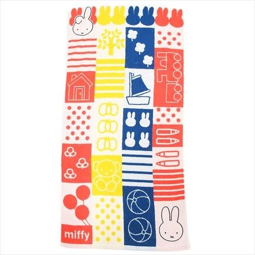 ミッフィー ジャガードビッグタオル ピースmiffy グッズ バスタオル 絵本キャラクター ディックブルーナ 丸眞 キャラクターのシネマコレクション 通販 Paypayモール