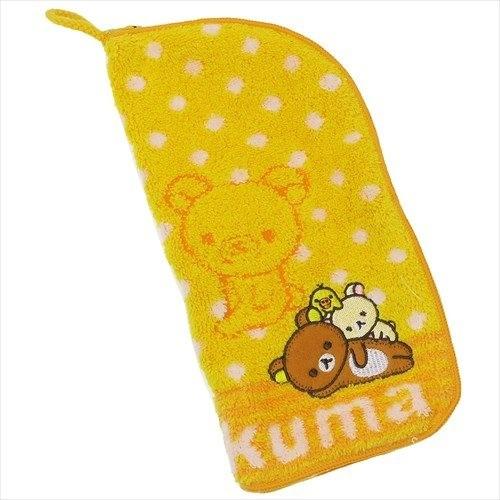 リラックマ ファスナー付きタオル ハッピーライフイエロー グッズ ペットボトルホルダー キャラクター サンエックス Mrs キャラクターのシネマコレクション 通販 Yahoo ショッピング