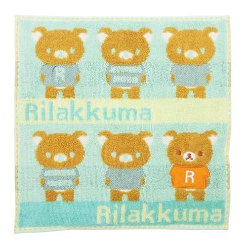 リラックマ サンエックス グッズ ミニタオル ジャガード ハンカチタオル きせかえリラックマ キャラクターのシネマコレクション 通販 Paypayモール