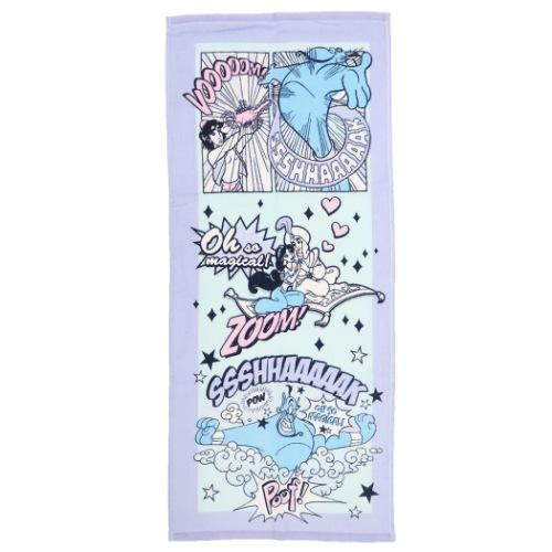 フェイスタオル アラジン プリント ロングタオル ディズニー ジーニー プレゼント キャラクターのシネマコレクション 通販 Paypayモール