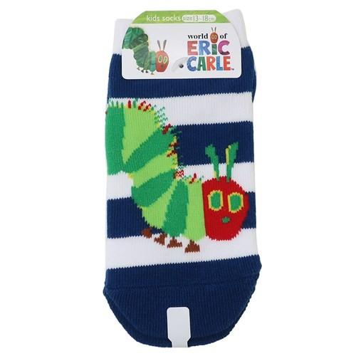 はらぺこあおむし キッズ ソックス 子供用 靴下 ボーダーnv エリックカール グッズ 絵本キャラクター キャラクターのシネマコレクション 通販 Paypayモール