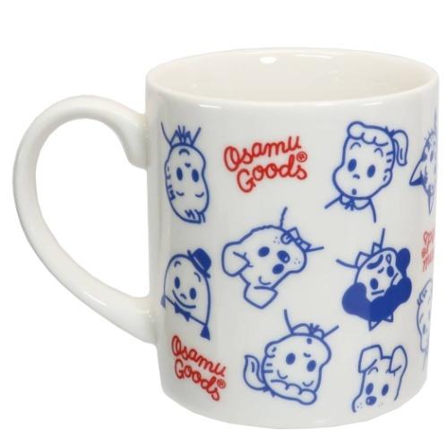 オサムグッズ キャラクター マグカップ 陶磁器 MUG 総柄 Osamu Goods グッズ プレゼント 男の子 女の子 ギフト バレンタイン｜cinemacollection｜02