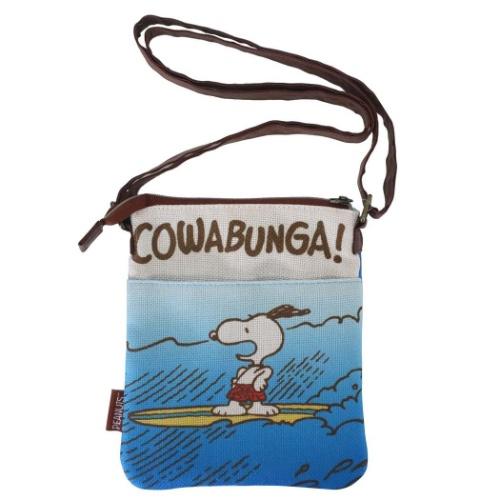 Wポケットショルダーバッグ スヌーピー ミニポシェット ピーナッツ 通販 グラデサーフ グッズ キャラクターのシネマコレクション 通販 Paypayモール