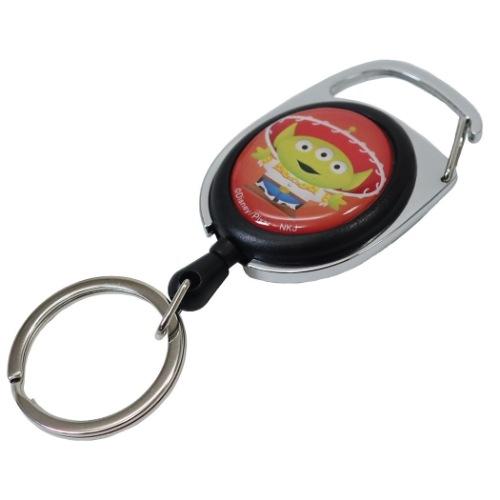 トイストーリー グッズ リール付き キーホルダー ディズニー メタリール エイリアンリミックス バズ ジェシー ナカジマコーポレーション キャラクターのシネマコレクション 通販 Paypayモール