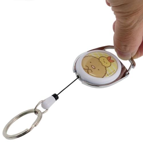 すみっコぐらし グッズ リール付き キーホルダー キャラクター メタリール ナカマねこ サンエックス キャラクターのシネマコレクション 通販 Paypayモール