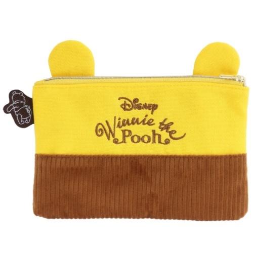 くまのプーさん フラットポーチ 平 ポーチ コーデュロイ ディズニー キャラクター グッズ Nkj 21 キャラクターのシネマコレクション 通販 Yahoo ショッピング