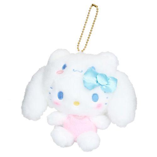 シナモロール ハローキティ ミニぬいぐるみ ボールチェーン サンリオ