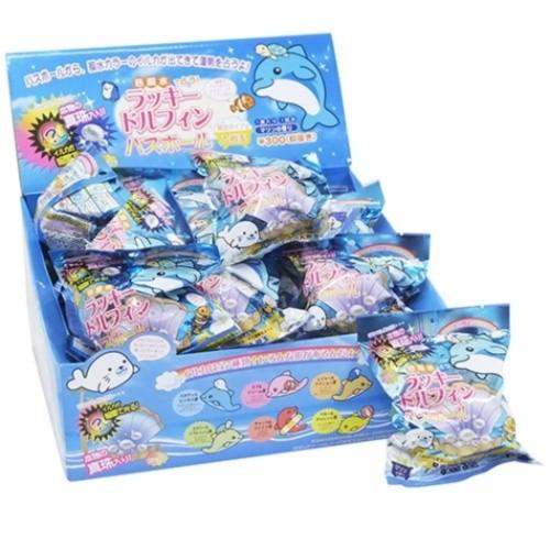 バスボール 24個入BOX 入浴剤 セット ラッキードルフィン マスコットが