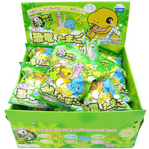 発泡入浴剤 開運恐竜たまごバスボール 子供 キッズ 男の子 プレゼント