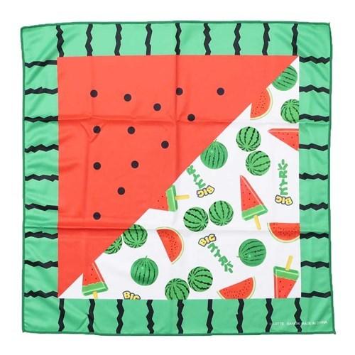 スーパー クールタオル グッズ 夏用 ひんやりサマータオル スイカバー スカーフリング付き おやつ キャラクター キャラクターのシネマコレクション 通販 Paypayモール