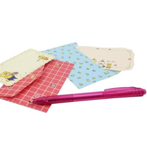 今井杏 ミニカード 封筒 4枚セット メッセージカード くまいぬのプレゼント かわいい グッズ キャラクターのシネマコレクション 通販 Paypayモール
