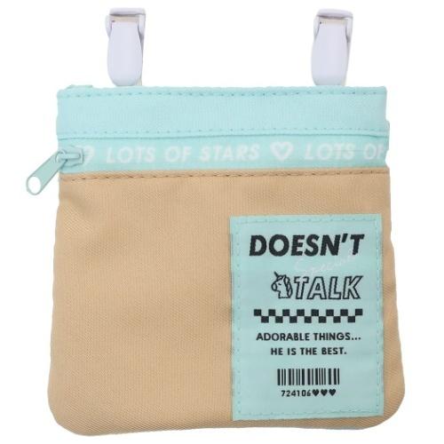 クリップポーチ オープン マルチポケット ダズントトーク ポシェットポケット1 最高の クーリア 099円 新学期準備雑貨