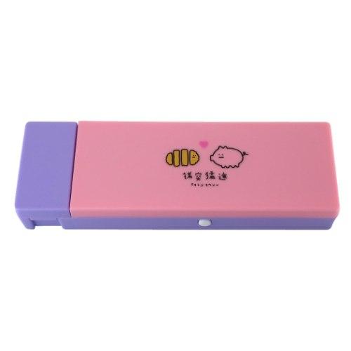 ペンケース プラペンケース あたおかすてーしょなりー ぶた 猪突猛進 Q